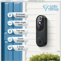 Smart AI Video Doorbell with Two-Way Talk