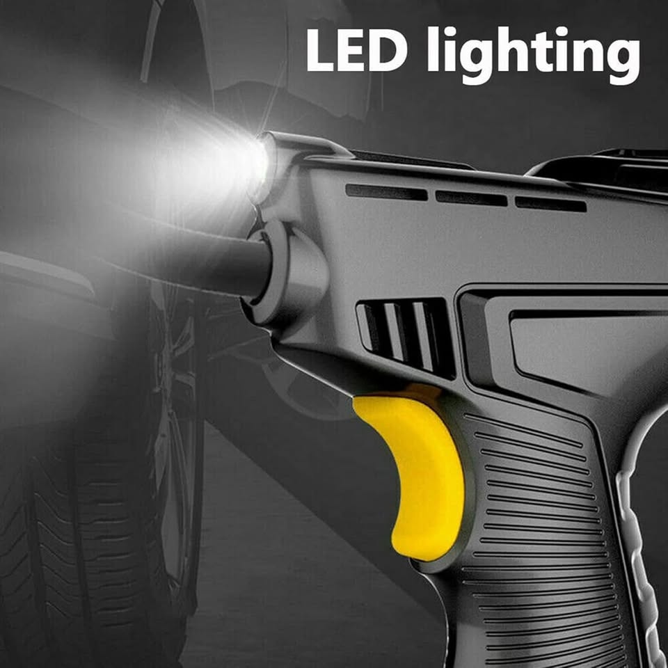🚗 120W Wireless Car Tire Inflator 💨