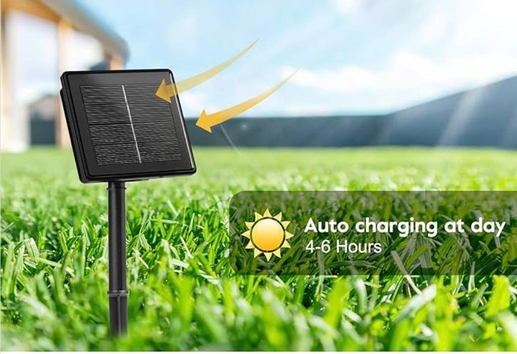 Solar 100 LED Garden & Outdoor Lights