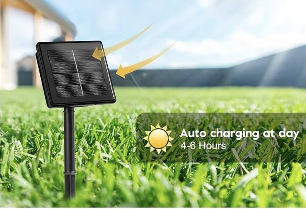 Solar 100 LED Garden & Outdoor Lights