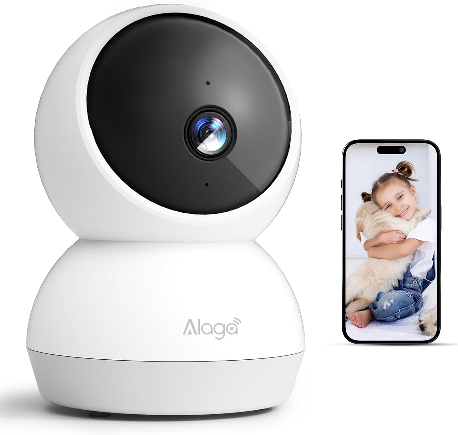 🛡️ Alaga 3MP Dual-Band Indoor Security Camera 📹