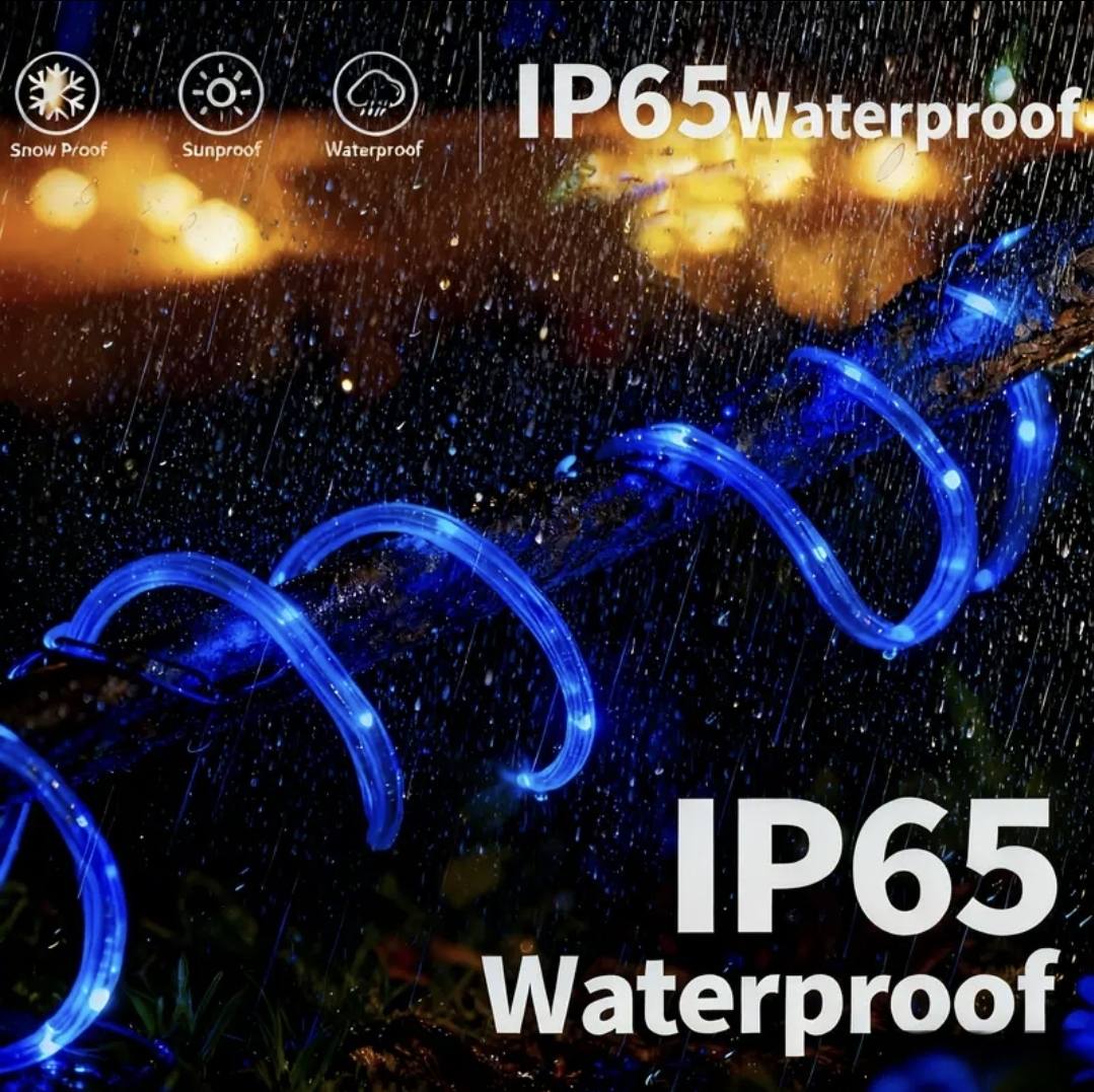 Solar 100 LED Garden & Outdoor Lights