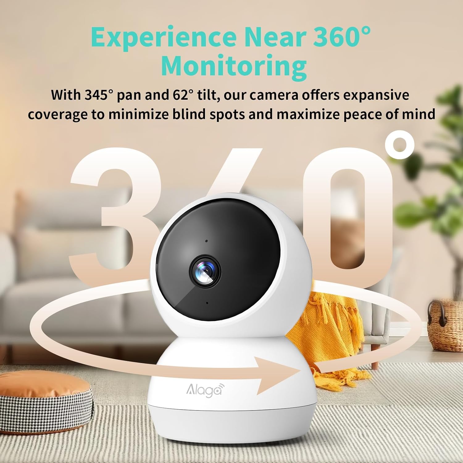 🛡️ Alaga 3MP Dual-Band Indoor Security Camera 📹