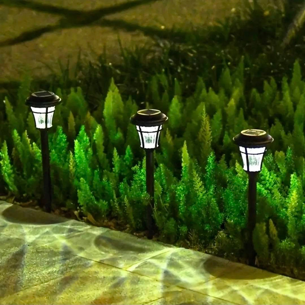 LED Solar Pathway/Garden Lights -White Color