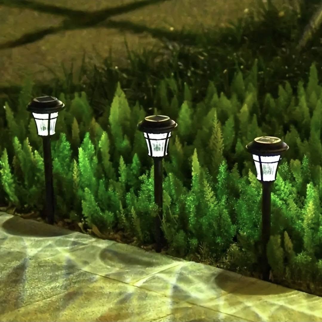 LED Solar Pathway/Garden Lights -White Color