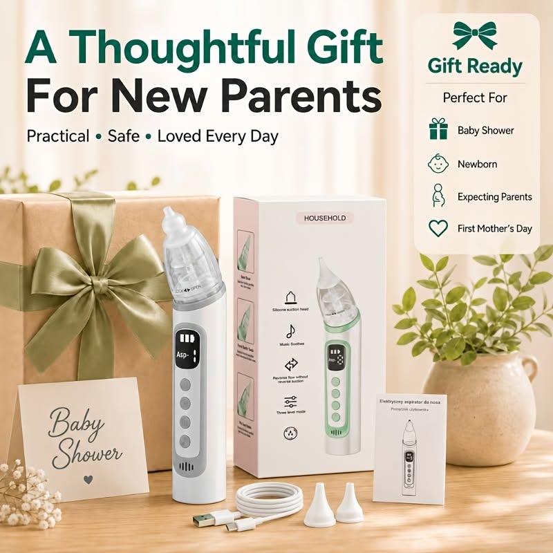 BreatheEasy™ Electric Baby Nasal Aspirator