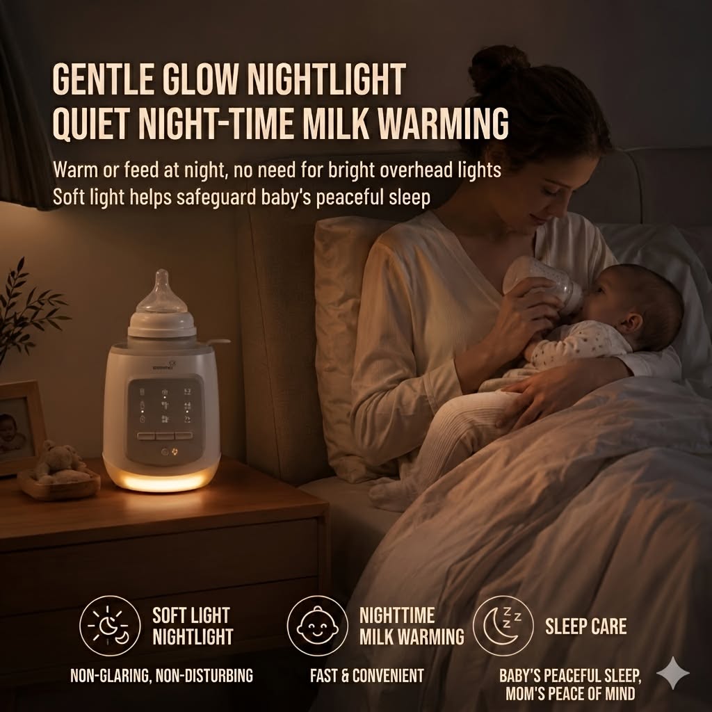 🍼 Grownsy 9-in-1 Baby Bottle Warmer