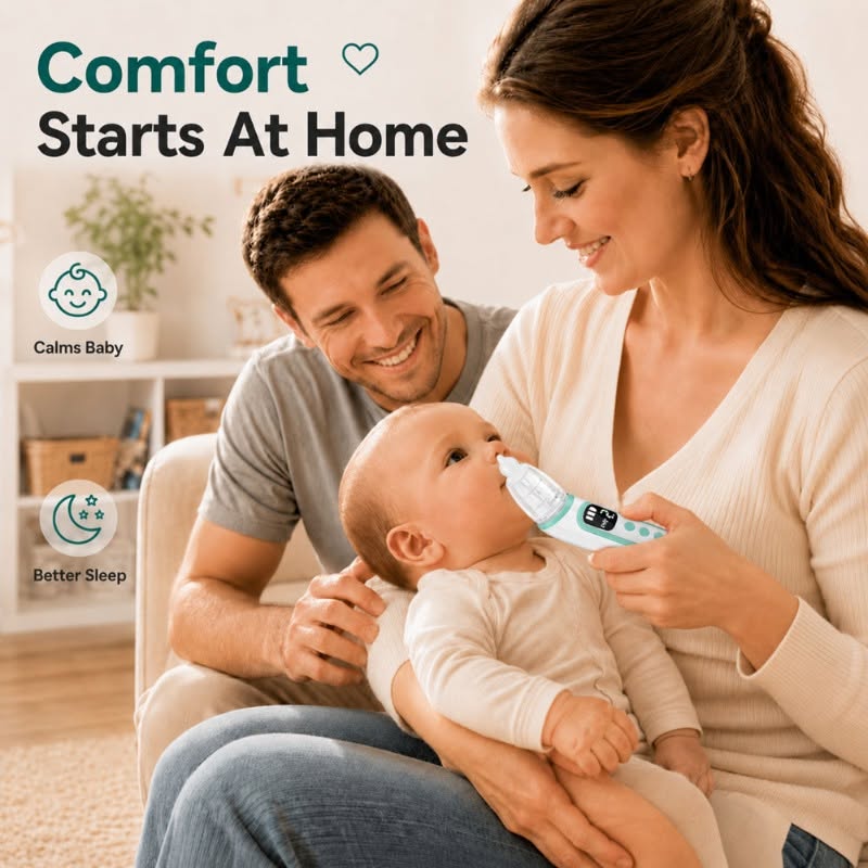 BreatheEasy™ Electric Baby Nasal Aspirator