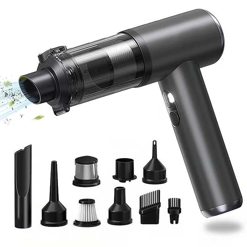 🚗15000Pa Portable High-Power Vacuum with Blower