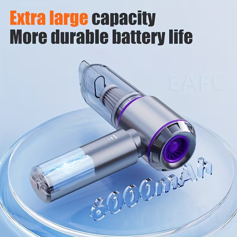 🚗15000Pa Portable High-Power Vacuum with Blower