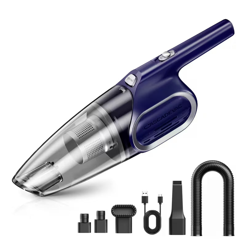 🚗 6000Pa Cascade Portable Vacuum Cleaner 💨
