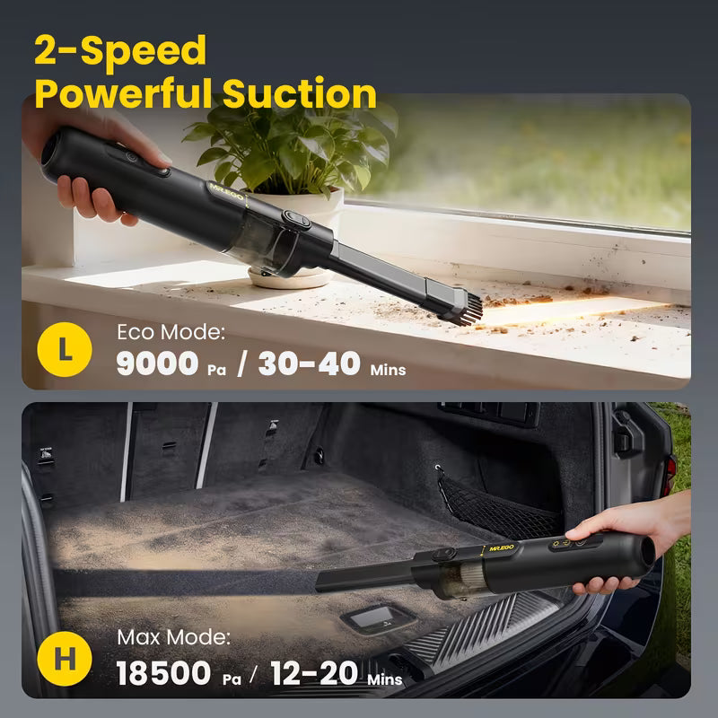 🚗 MR.EGO 4-in-1 Powerful Handheld Car Vacuum 💨