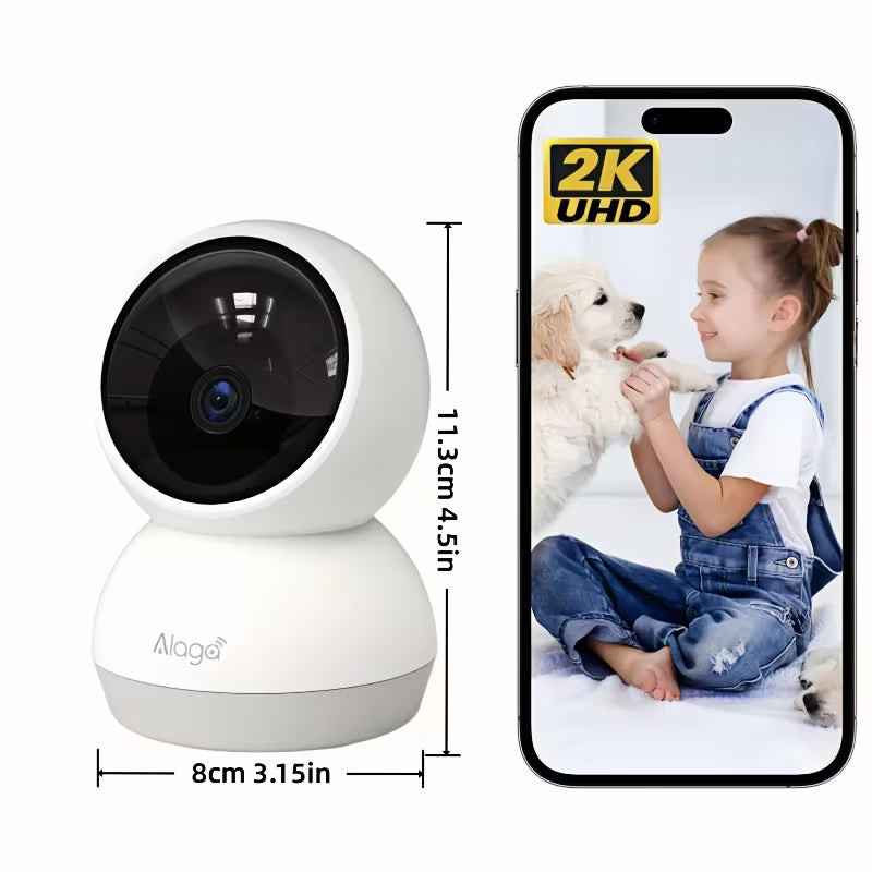 🛡️ Alaga 3MP Dual-Band Indoor Security Camera 📹