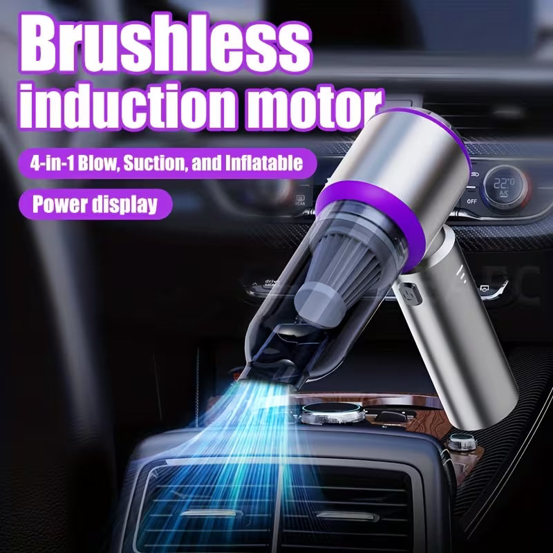 🚗15000Pa Portable High-Power Vacuum with Blower
