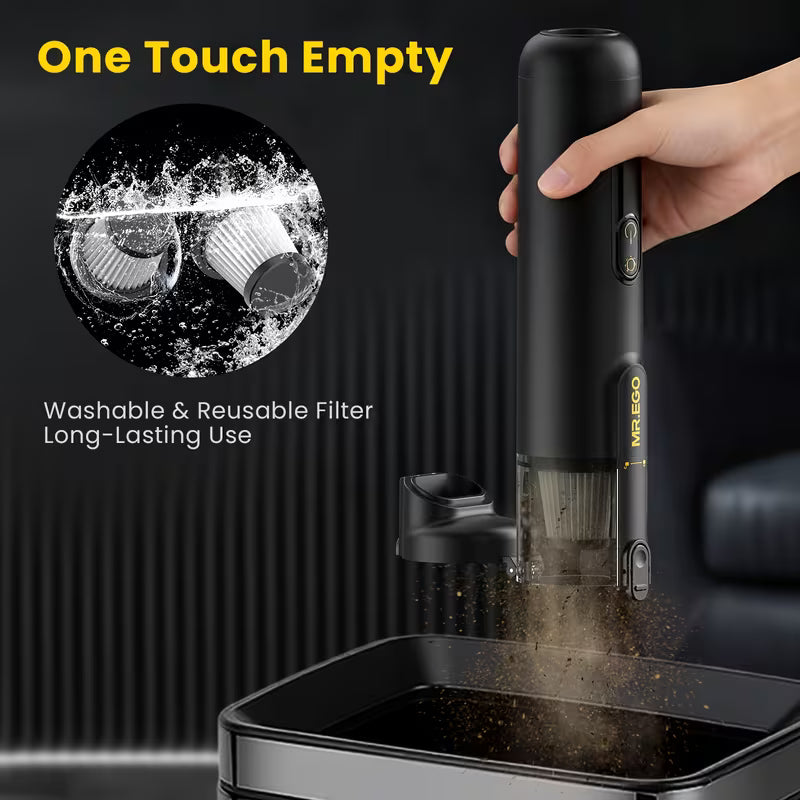 🚗 MR.EGO 4-in-1 Powerful Handheld Car Vacuum 💨
