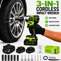🔩 21V Brushless Impact Wrench & Socket Set