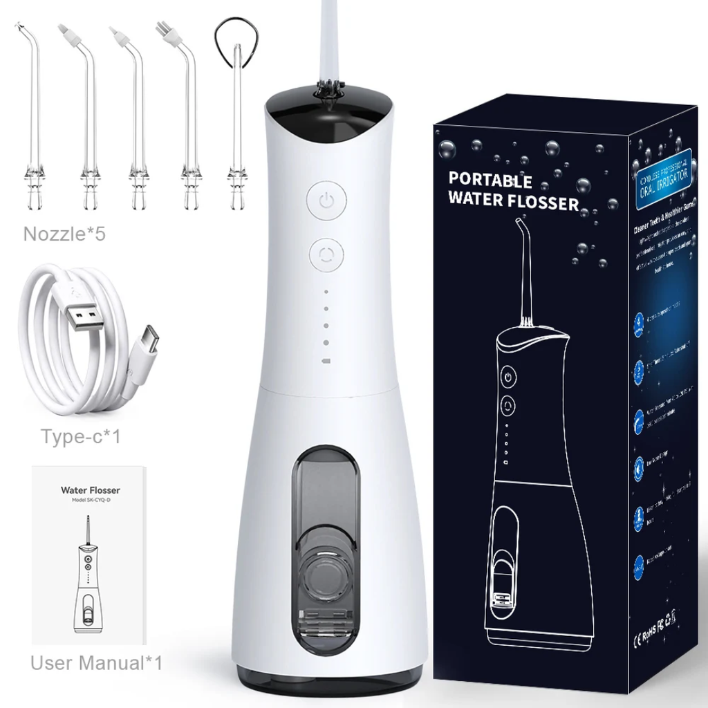 💧 300ML Cordless Water Dental Flosser 🦷✨